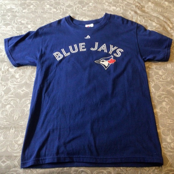 💐Majestic Toronto Blue Jays Cotton T-shirt Medium - Picture 2 of 3